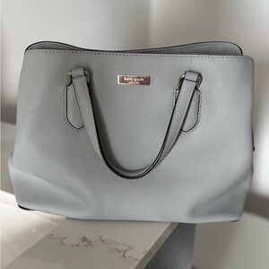 Gray Kate Spade Purse